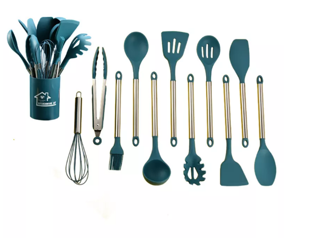 Bộ thìa silicone nhà bếp